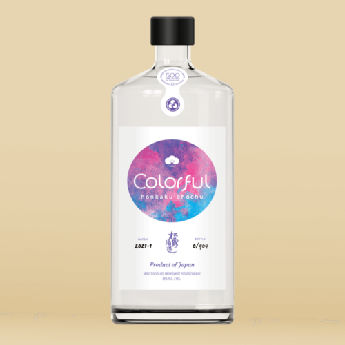 Honkaku-Spirits_Shochu_Colorful_Bottle