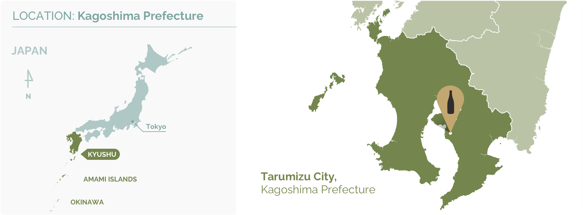 MAP_Yachiyoden-Distillery_Kagoshima-Prefecture